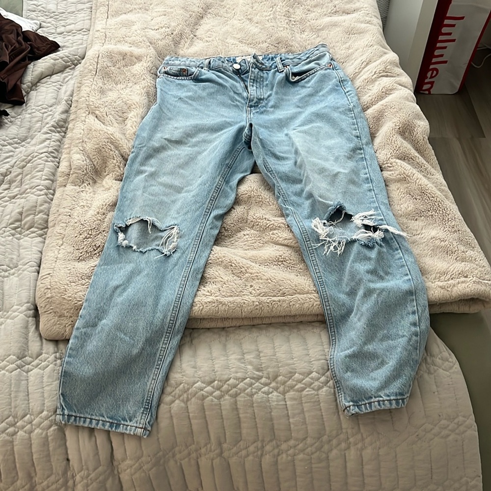Topshop high waisted jeans